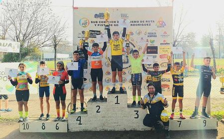 Marcial Gómez fue 3º en la primera fecha del Infanto Juvenil Provincial de ciclismo